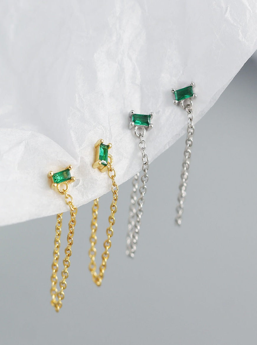 Chain Tassel Earrings