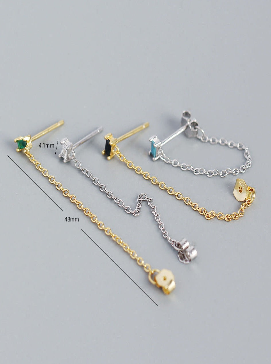 Chain Tassel Earrings