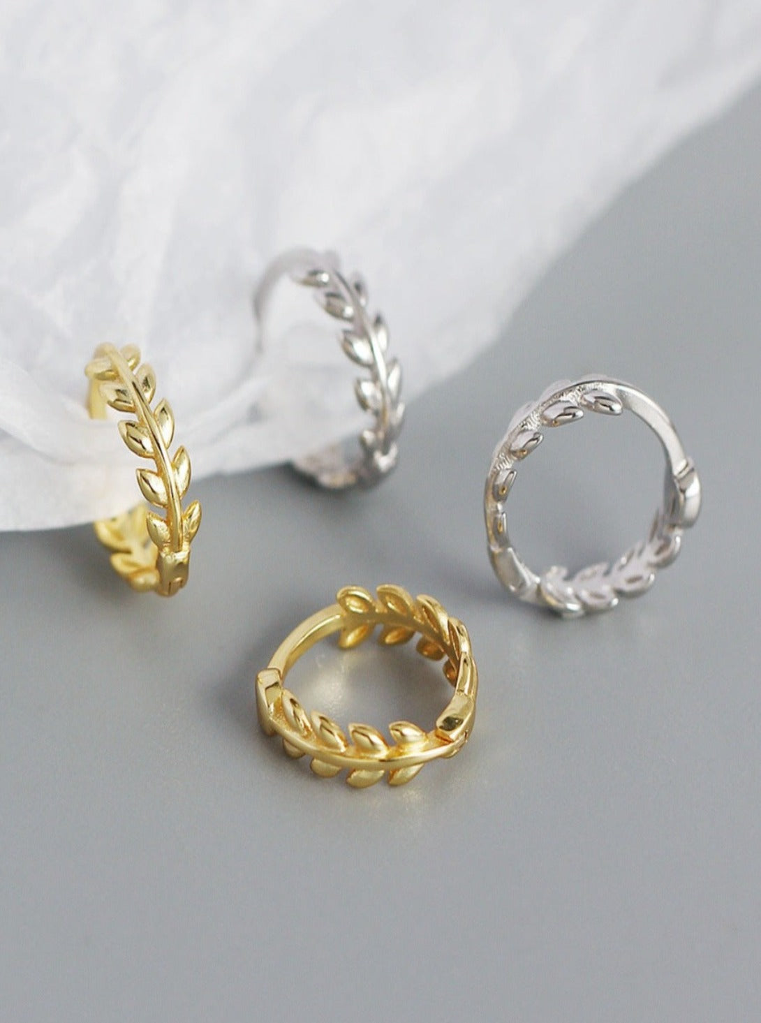 Leaf Hoops