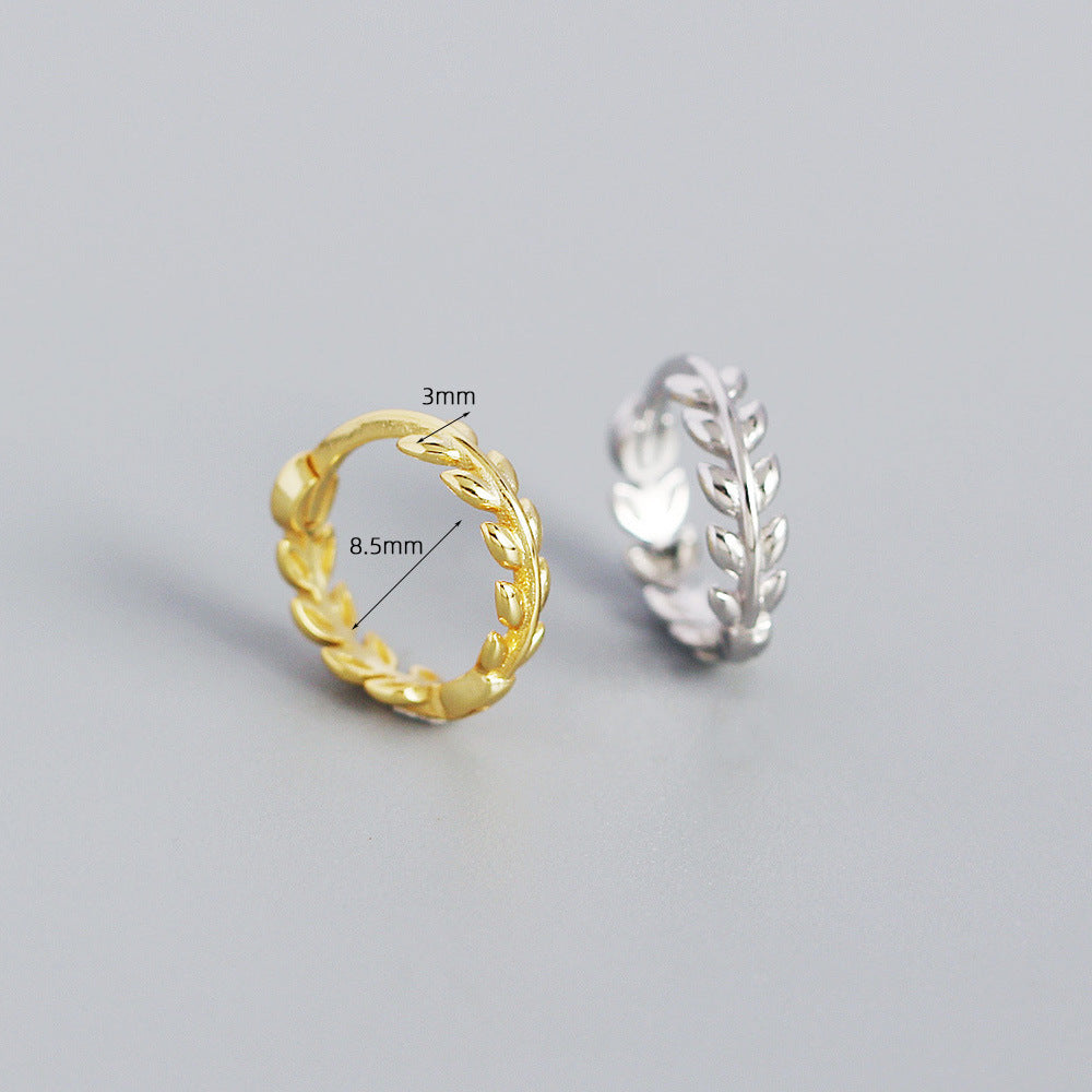 Leaf Hoops