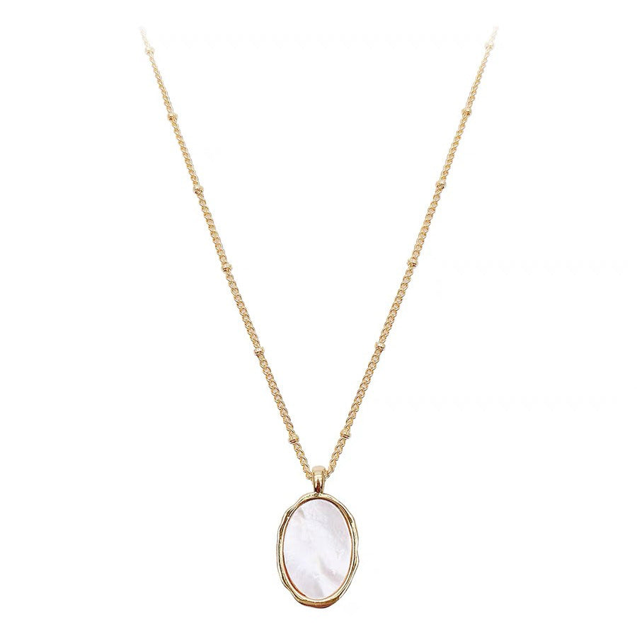 Shell Oval Necklace