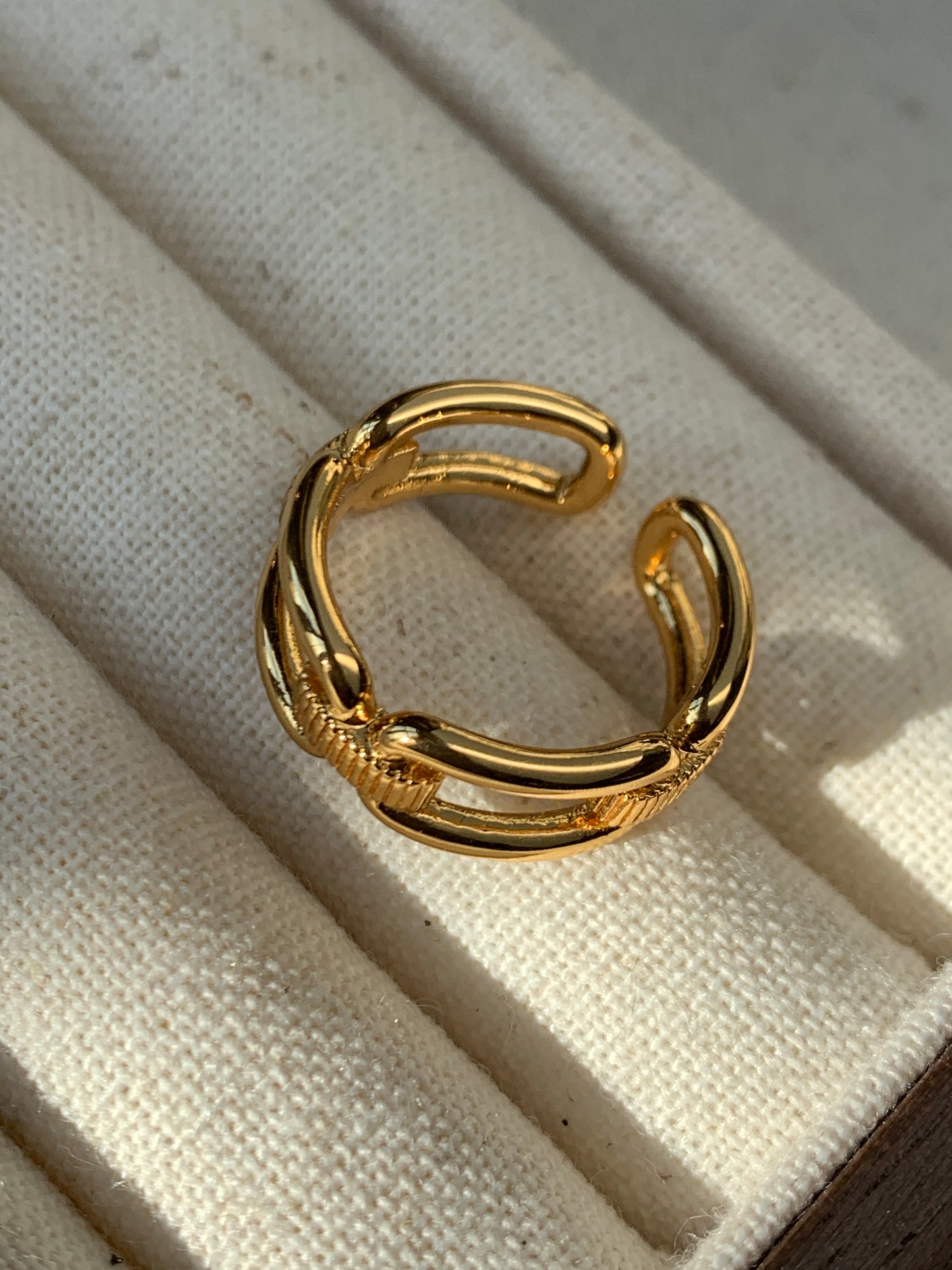 Rectangle Chain Ring