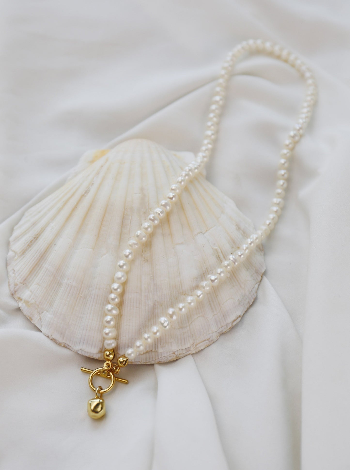 18K Pearl OT Necklace